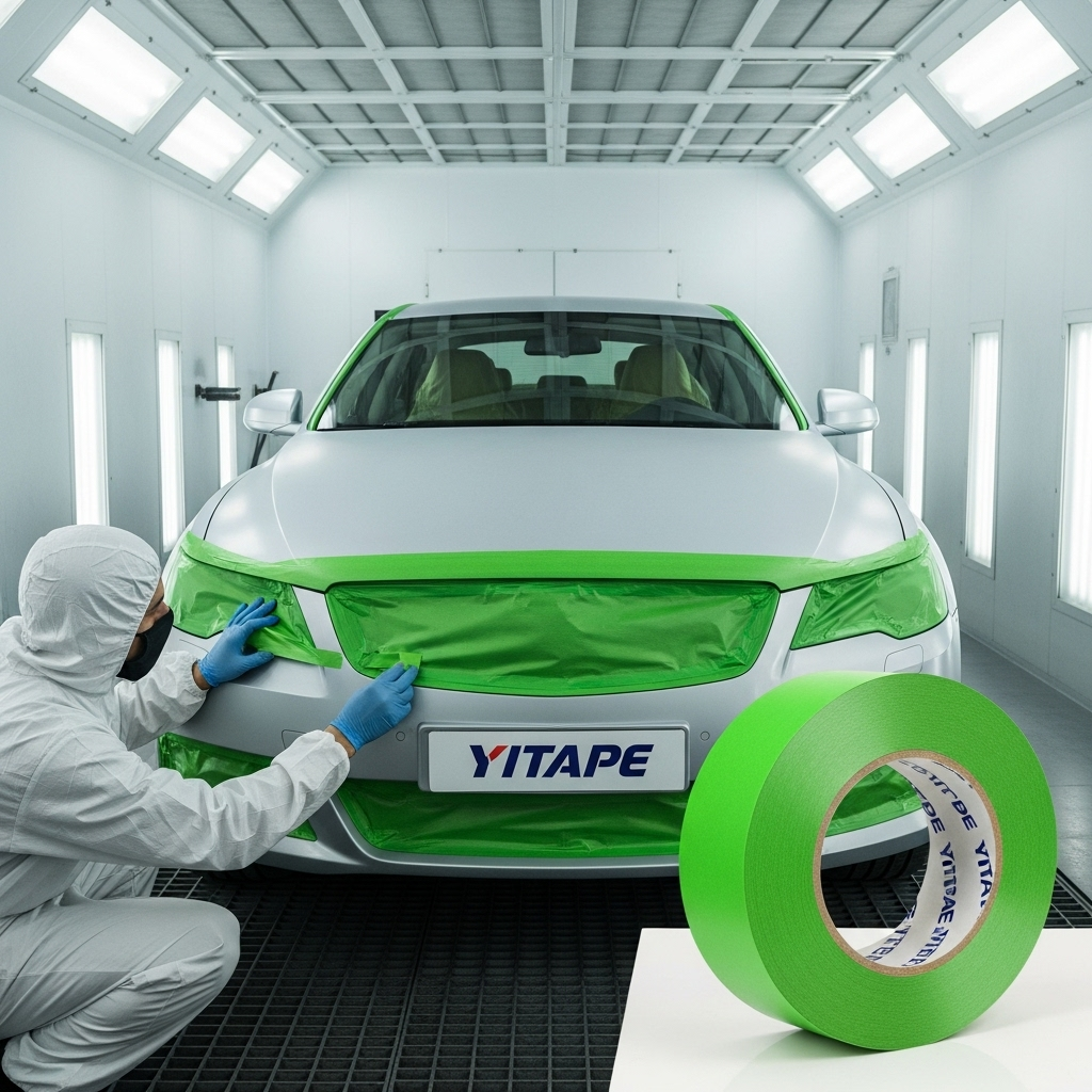 нанесенный на кузов автомобиля перед покраской для создания четких линий
