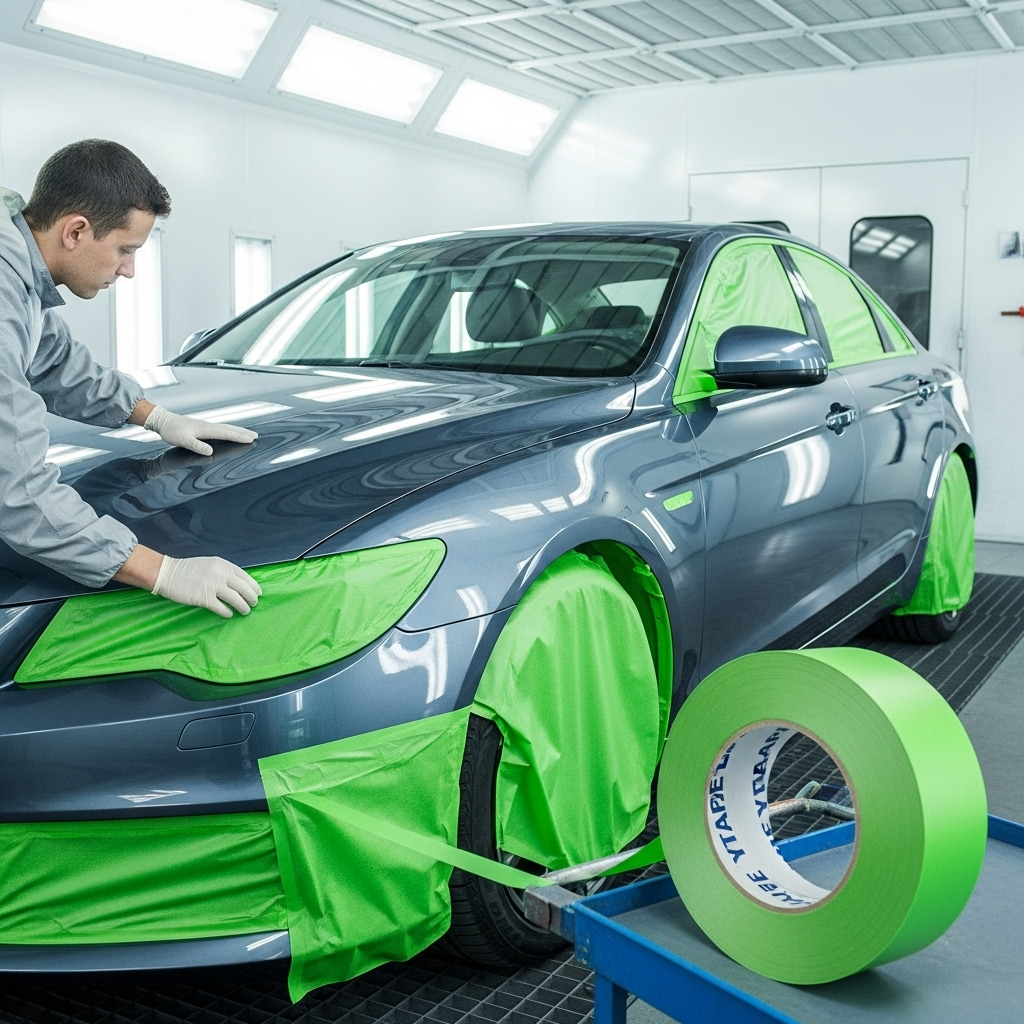Удаление остатков клея от скотча с кузова автомобиля