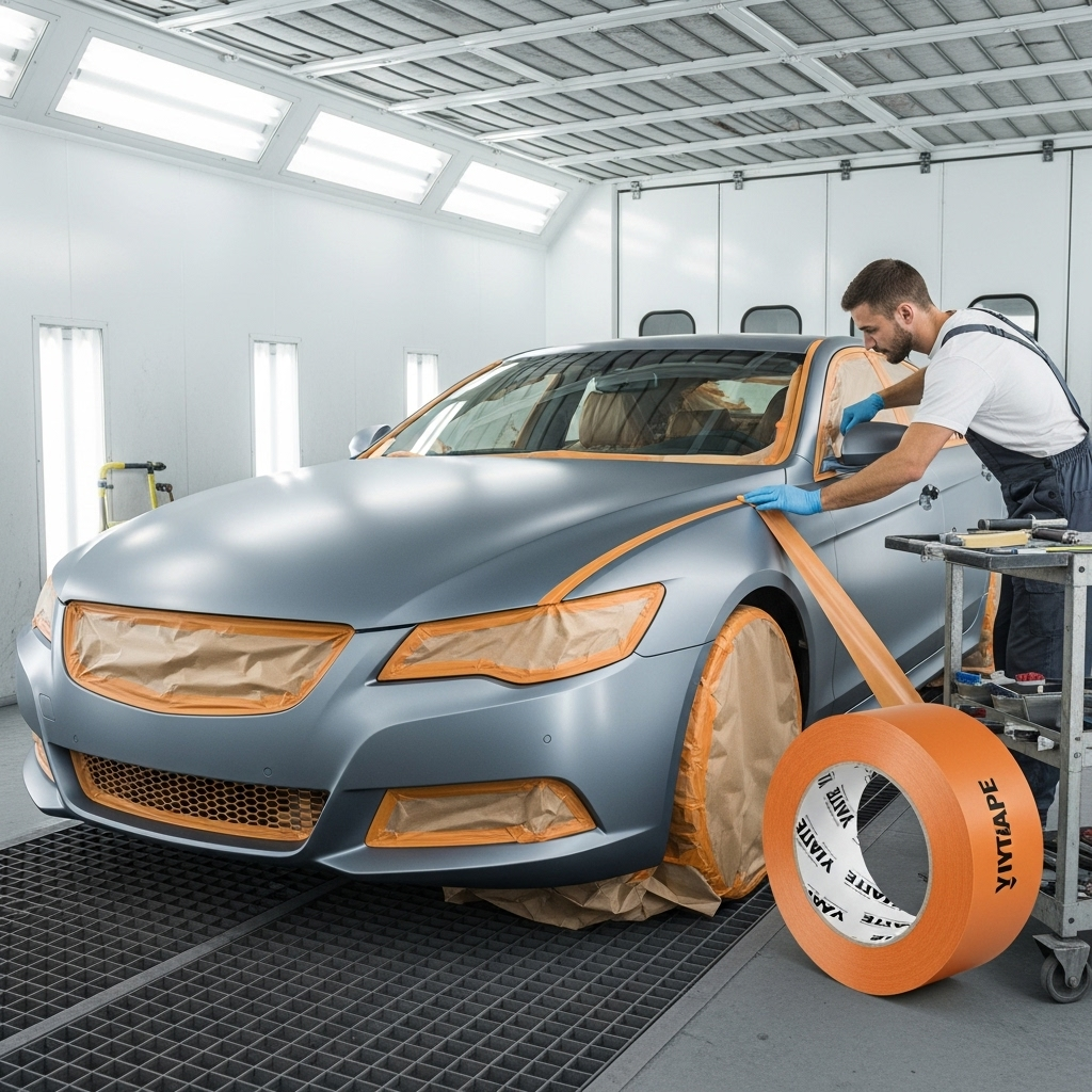 чем убрать малярный скотч с авто
