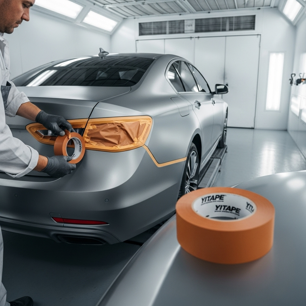 Generated image of car detailing supplies